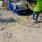Fuerte volcadura en la federal 200 deja personas lesionadas