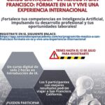 Fórmate en inteligencia artificial y vive una experiencia internacional