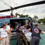 Traslado aéreo oportuno evita tragedia en la Sierra Nayarita