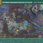 Alerta por lluvias muy fuertes este martes