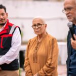 Miguel Ángel Navarro y Beatriz Estrada inician la rehabilitación de la alberca pública de Acayapan