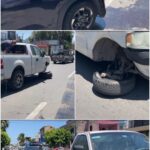 Aparatoso choque deja cuantiosos daños materiales en Tepic