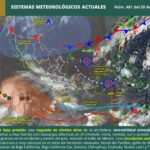 Se esperan lluvias muy fuertes este sábado