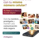 Registra tu línea y protege tus datos personales